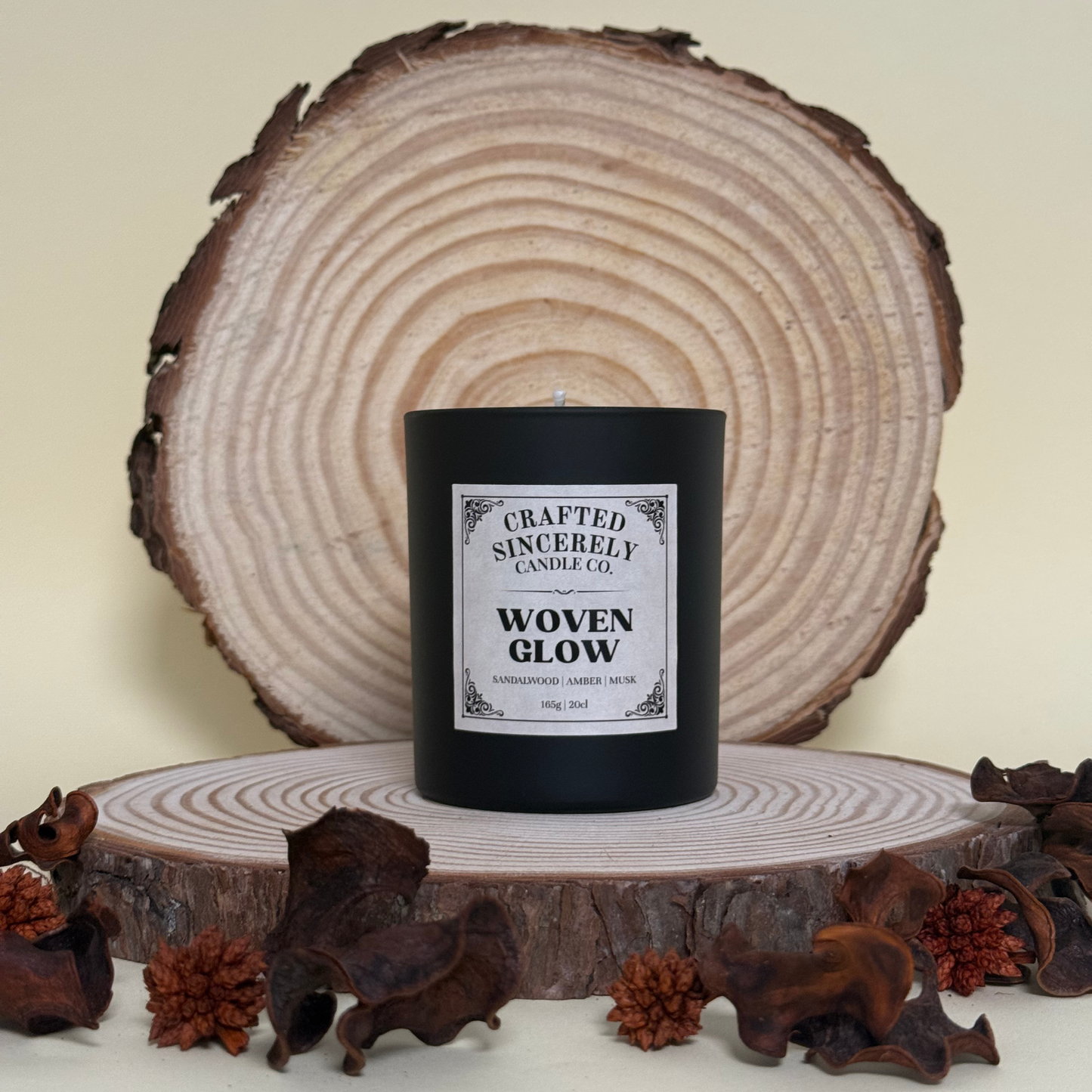 Woven Glow | Soy Wax Candle
